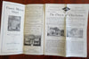 Charleston South Carolina 1941-2 illustrated tourist brochure w/ map