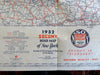 New York State Tourism Map 1932 Standard Oil Tourism Folding Map