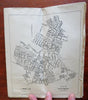 Gloucester County New Jersey 1944 detailed folding large color county map