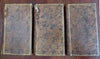 Ovid's Collected Poems Metamorphoses Fastia Erotica 1762 leather 3 vol. set