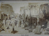 Biskra Algeria c.1870's Souvenir Photo Album 12 mounted albumen photos