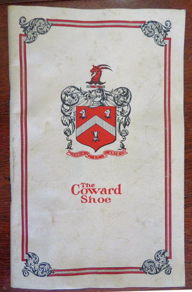 Coward Shoe Company 1927 Mail Order Catalog Illustrated Advertising men women