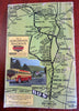 Adirondack Guide New York 1947 illustrated travel guide local history book