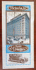 Hotel St. James Victoria Vancouver Island 1920's advertising pamphlet w/ map