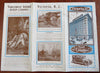 Hotel St. James Victoria Vancouver Island 1920's advertising pamphlet w/ map