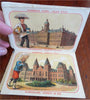 Amsterdam Holland 1883 International Colonial Expo tourist album 12 color views