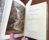 Swiss Letters & Alpine Poems 1882 Havergal 12 color view plates leather book