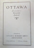 Ottawa Canada c. 1920-40's Illustrated Travel Advertising booklets Lot x 2