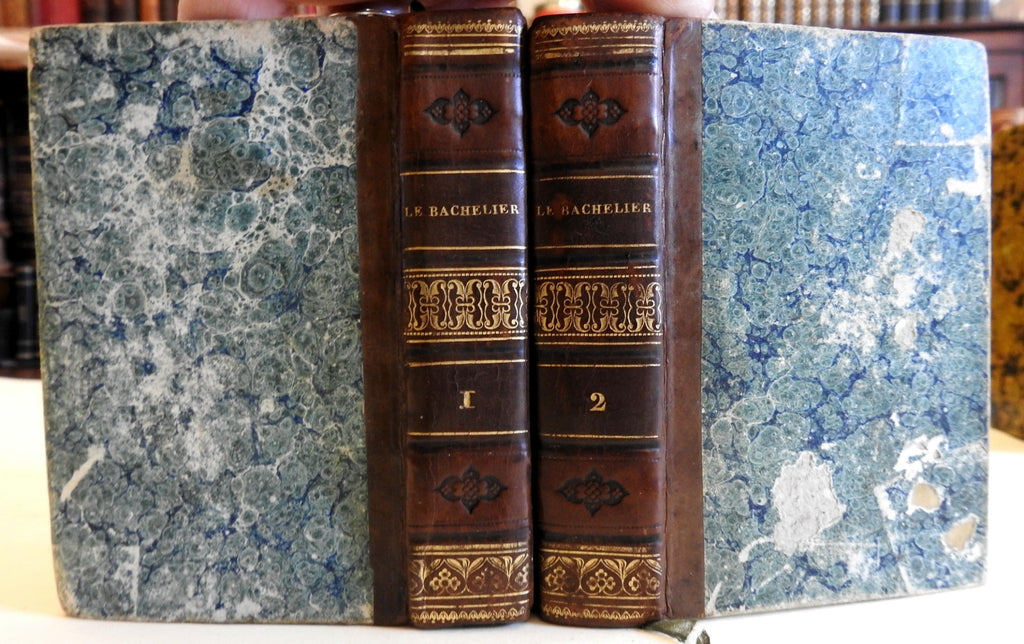 Bachelor of Salamanca Alain-Renee Lesage 1824 French literature 2 v. leather set