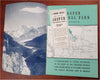 Canadian Rockies Jasper National Park c. 1940 illustrated Canada tourist book