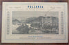 Grand Hotel Pallanza Northern Italy Borromean Islands c. 1890's tourist pamphlet