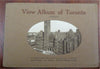 Toronto Canada c. 1920's Illustrated Tourist Souvenir Album photogravure plates