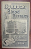 Burdock Blood Bitters Pocket Memorandum 1892 patent medicine advertising
