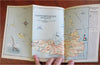 Nantucket Massachusetts 1945 J.H.Robinson illustrated guidebook w/ 3 color maps