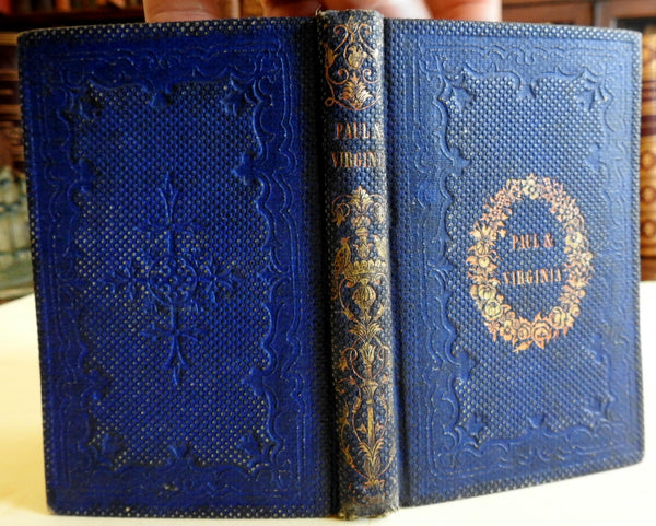 Paul and Virginia c.1850 French Literature St. Pierre English Translation book
