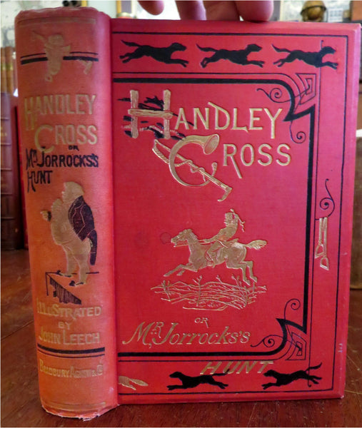 Hadley Cross Mr. Jorrocks's Hunt 1854 John Leech illustrated book Robert Surtee