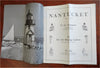Cape Cod & Nantucket MA New England Vacation promos c.1950's lot x 3 brochures