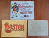 Boston Mass. Lot x 3 Souvenir Albums c.1900-10 many early Street Scenes Views