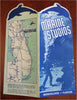 Florida Tourism Oceanarium Marine Studios c. 1940's lot x 2 illustrated booklets