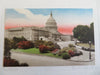 Mount Vernon & Capitol Building c. 1910's lot x 2 rare colorful printed graphic