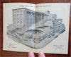 Grand Hotel Victoria Quebec City Canada c. 1930's guide book w/ tourist map