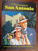 Picturesque San Antonio Texas c. 1939 illustrated travel guide The Alamo