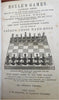 Hoyle's Games rare Illustrated Edition 1867 Strong Chess Card & Board Game Rules