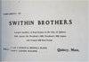 Quincy Massachusetts c. 1903 Swithin Bro. Real Estate souvenir album w/ maps