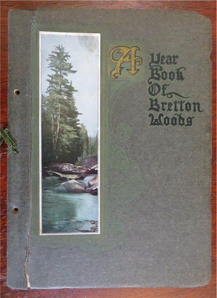 Bretton Woods White Mountains New Hampshire c. 1910 souvenir Hotel promo book