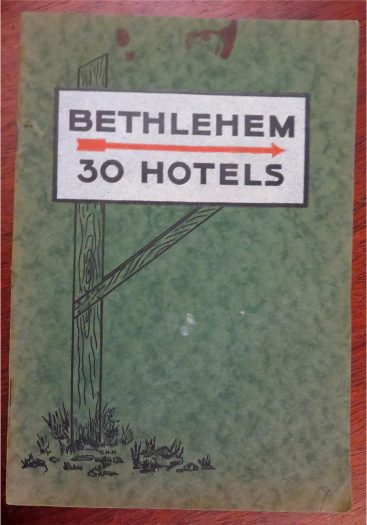 Bethlehem New Hampshire White Mountains hotels c. 1915 travel guide w/ maps