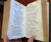 Church Psalmody 1852 Christian leather hymnal prayer songs book