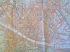 Florence Firenze Italia Italy c. 1900 city plan pianta tourist pocket map