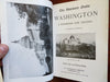 Washington D.C. guide 1924 Reynolds tourist book w/ city plan map & views