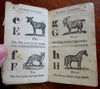ABC Picture Alphabet for Little Learners 1836 CT wood cuts juvenile chap book