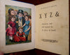 A for Apple Pie & Nursery Rhymes 46 color plates c.1870 Red Riding Hood 3 Bears