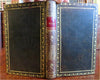 House of Fields 1809 Campenon Napoleonic French leather book author inscribed