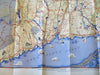 Recreational Connecticut pictorial map c. 1940's tourist illustrated promo map