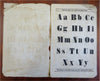 Children's Reading Primer Alphabets ABC Learning c. 1850 Dean illustrated book