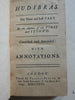 Hudibras 1726 w/ 4 W. Hogarth engravings Samuel Butler rare small pocket book