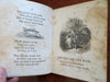 Kriss Kringle's Library Little Rhymes Verse c. 1850 woodcut juvenile chap book