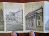 Montreal Canada Architectural Views c. 1860's small panoramic souvenir album