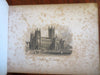 Canterbury England UK Architectural Views 1860's souvenir album 12 engrv. plates