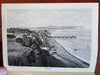 Isle of Wight U.K. Beach Scenes Architectural Views c. 1880's souvenir album