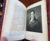 Sir Walter Scott 1832 Collected Letters Zaehnsdorf red leather book 8 engravings