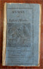 Hymns Infant Minds 1820 Taylor Greenfield woodcut juvenile book Rosenbach #594