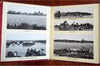 Thousand Islands Canada St. Lawrence River Boats Mansions c.1880-90 album w/ map