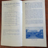 Montreal Canada Royal Blue Line Tours c. 1915 illustrated travel brochure w/ map