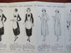 Jordan Marsh Company Nurse & Maid Uniforms c. 1922 Avona illustrated catalog