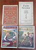 American Agriculture Lot x 4 Farming Sciences Harvesting Fertilizer c 1900 books