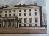 Tremont House Boston Massachusetts Hotel c. 1840 Archer fine hand colored print